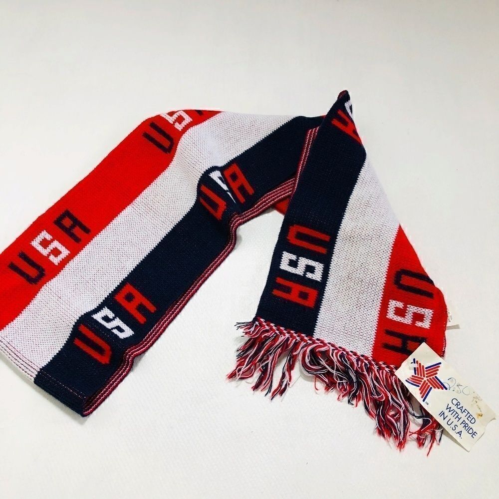 VINTAGE Scarf Mens Womens USA United States New